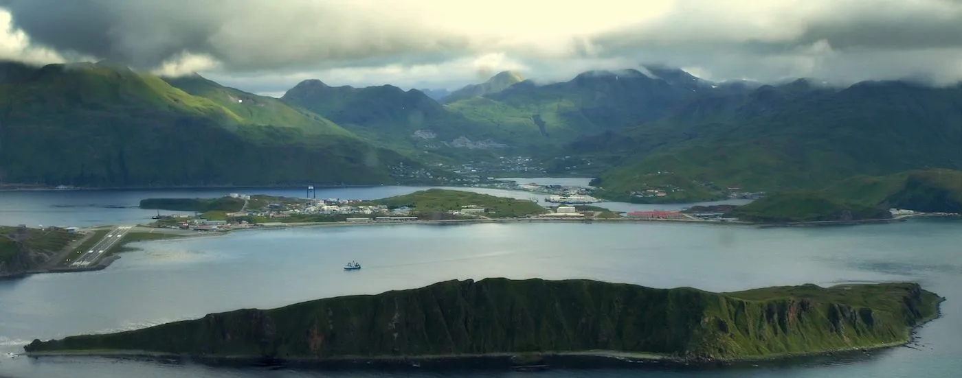 Landscape of Dutch Harbor